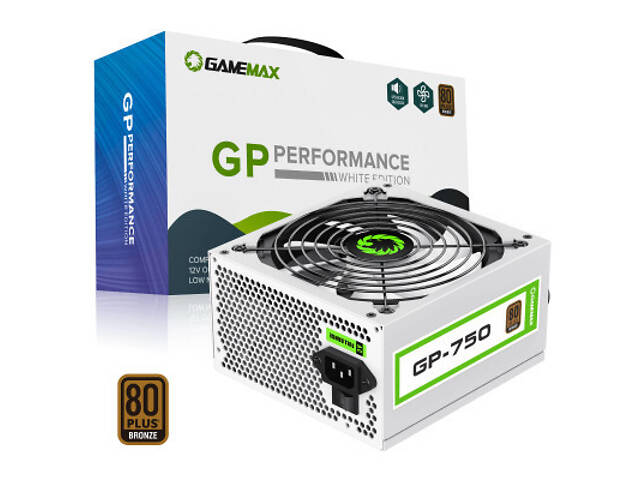 Блок живлення Gamemax 750W (GP-750 White) - Фото 9