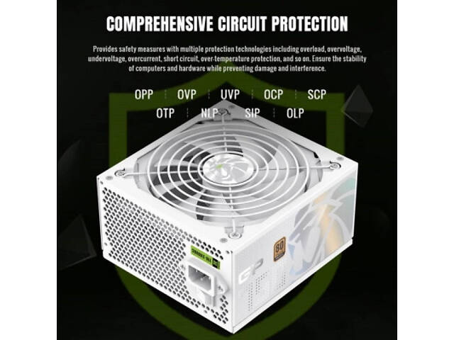Блок живлення Gamemax 750W (GP 750B WH) - Фото 9