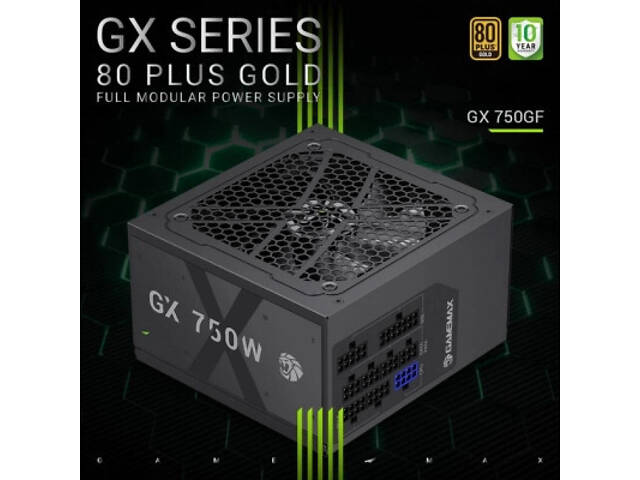 Блок живлення Gamemax 750W (GX 750GF) - Фото 2