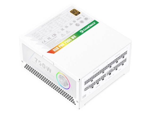Блок живлення Gamemax 750W (RGB PRO 750G WH) - Фото 3