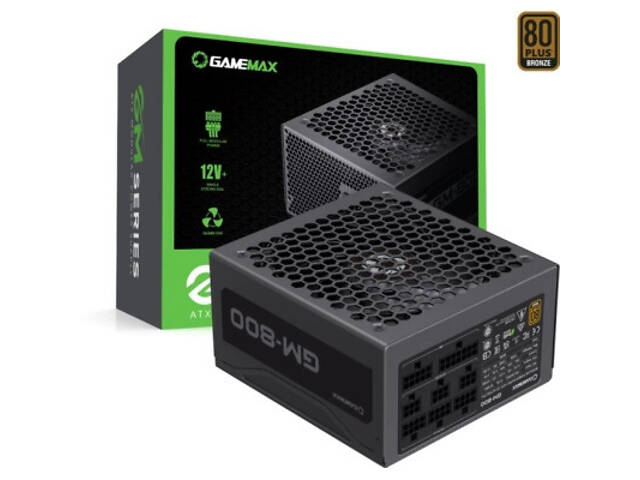 Блок живлення Gamemax 800W (GM-800 Modular) - Фото 3