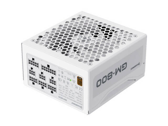 Блок живлення Gamemax 800W (GM-800 Modular white) - Фото 1