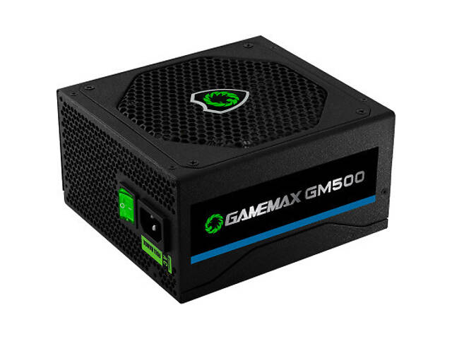 Блок живлення Gamemax GM-500 80+ APFC Black - Фото 4