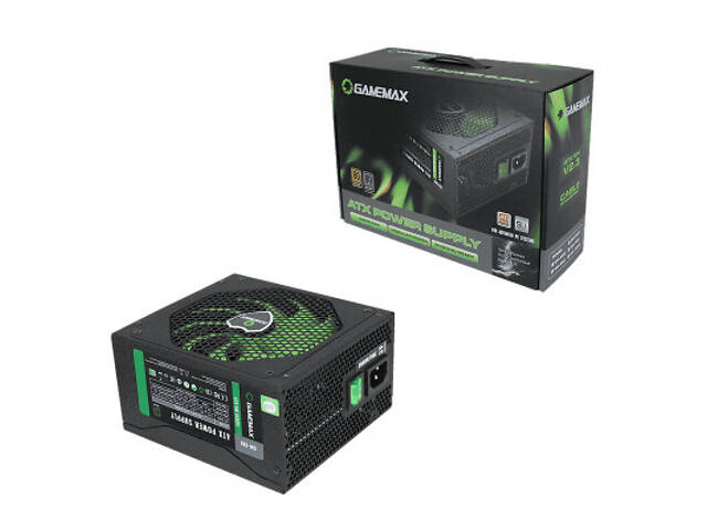 Блок живлення Gamemax GM-500 80+ APFC Black - Фото 5