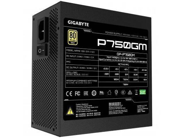 Блок живлення GIGABYTE 750W (GP-P750GM) - Фото 2