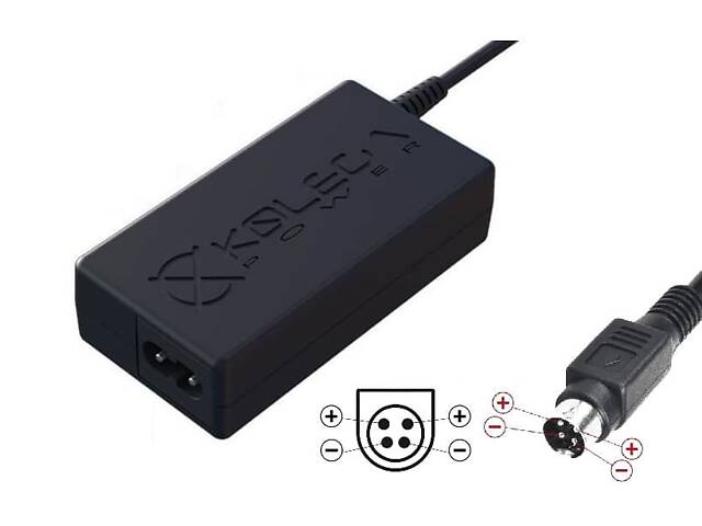 Блок живлення HP 12v 5a 60w 4pin UP (Kycon) (Kolega-Power (A)) 12 міс.гар. - Фото 1
