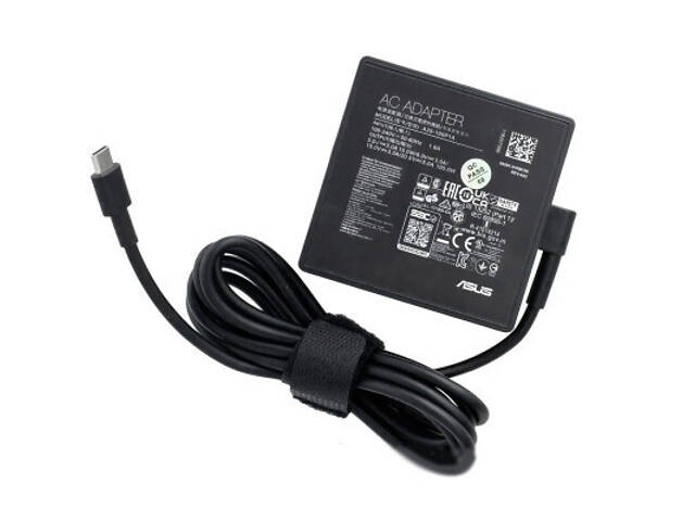 Блок живлення до ноутбука ASUS 100W, роз'єм USB Type-C (A20-100P1A / A40387) - Фото 2