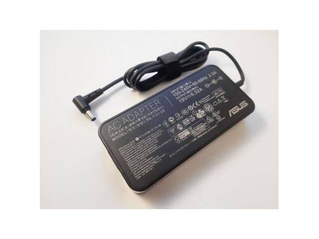 Блок живлення до ноутбука ASUS 120W 19V, 6.32A, роз'єм 6.0/3.7 (pin inside), Slim-корпус (PA-1121-28 / A40296) - Фото 2