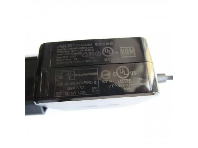 Блок живлення до ноутбука ASUS 33W Eeebook 19V 1.75A роз'єм USB-special (ADP-33AWAD / A40259) - Фото 3