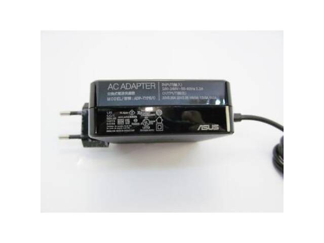 Блок живлення до ноутбука ASUS 65W 20V, 3.25A + 15V, 3A + 12V, 3A + 5V, 2A, роз'єм USB Type (ADP-TYPE/C / A40242) - Фото 2