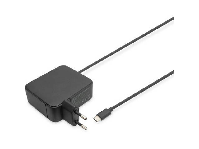 Блок живлення до ноутбука Digitus 100W USB-C GaN (DA-10072) - Фото 1