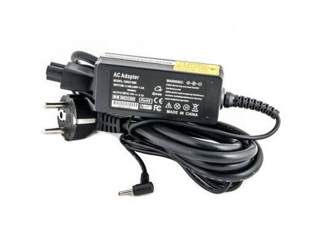 Блок питания к ноутбуку PowerPlant ASUS 220V, 40W, 19V 2.1A (2.3*0.7) (AS40F2307) - Фото 1