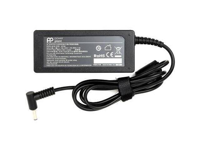 Блок живлення до ноутбука PowerPlant ASUS 220V, 19V 65W 3.42A (4.5*3.0) (AS65F4530) - Фото 1