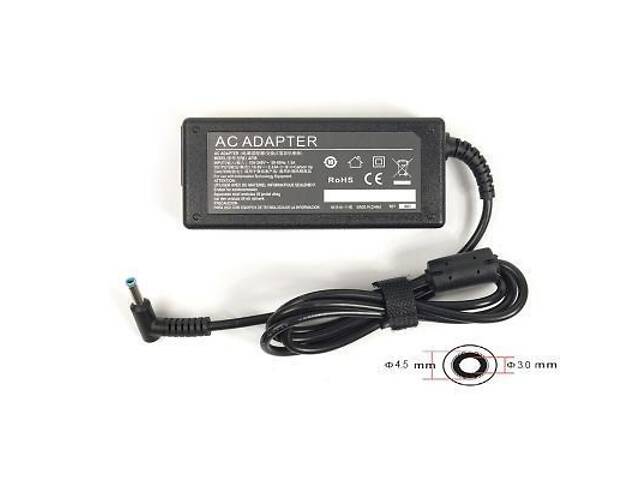 Блок живлення до ноутбука PowerPlant HP 220V, 19.5V 65W 3.33A (4.5*3.0) (HP65G4530) - Фото 1