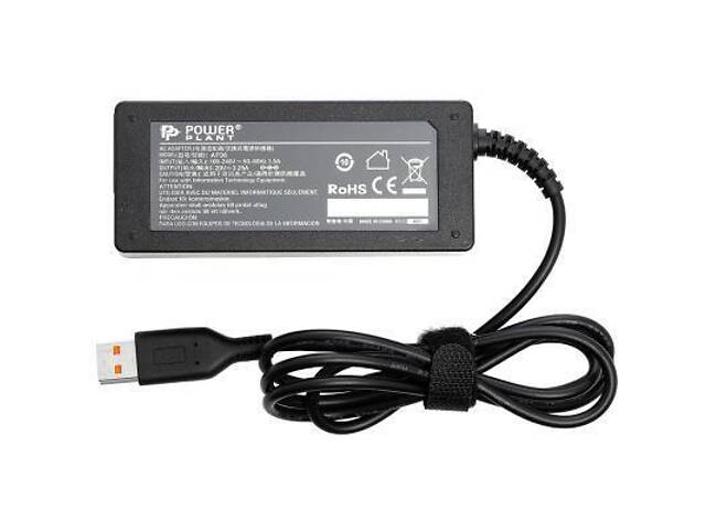 Блок живлення до ноутбука PowerPlant IBM/LENOVO 220V, 20V 65W 3.25A (YOGA3) (IB65HYOGA) - Фото 1