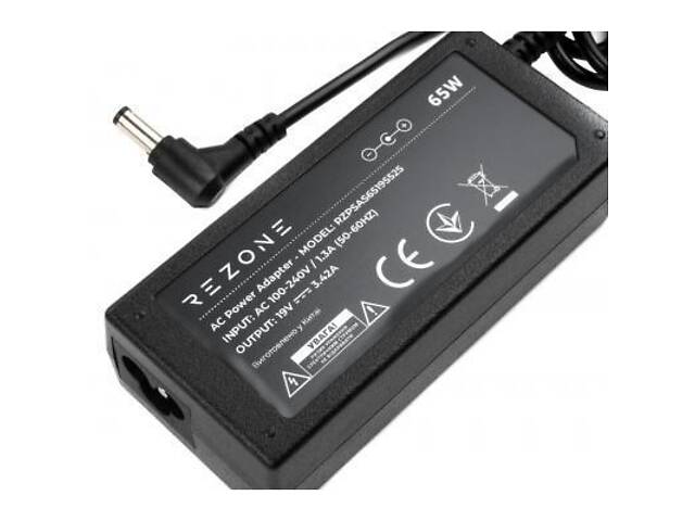 Блок живлення до ноутбука Rezone ASUS 65W 19V 3,42A 5.5*2.5 (RZPSAS65195525) - Фото 3
