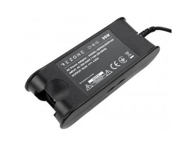 Блок живлення до ноутбука Rezone DELL 90W 19.5V 4.62A 7.4*5.0 (RZPSDL90197450) - Фото 3