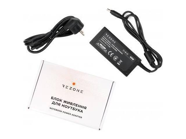 Блок живлення до ноутбука Rezone Samsung 60W 19V 3.16А 5.5*3.0 (RZPSSM60195530) - Фото 1