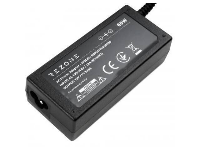 Блок живлення до ноутбука Rezone Samsung 60W 19V 3.16А 5.5*3.0 (RZPSSM60195530) - Фото 3