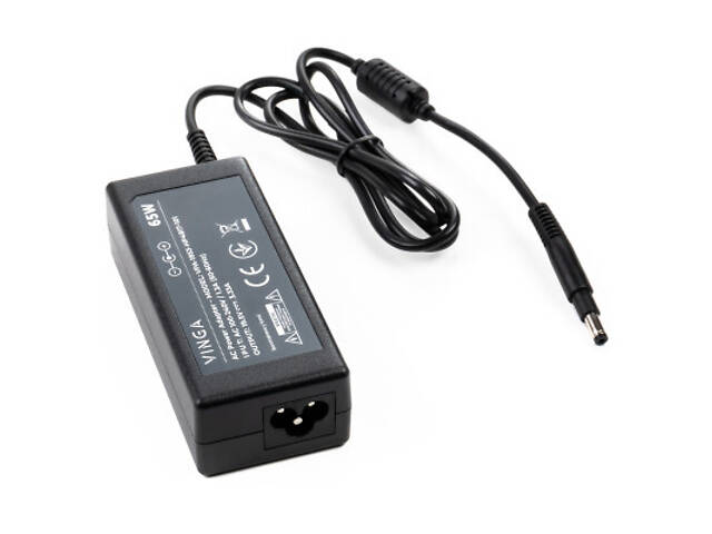 Блок живлення до ноутбука Vinga HP 65W 19.5V 3.3А 4.8*1.7 long (VPA-1953-HP4817-101) - Фото 1