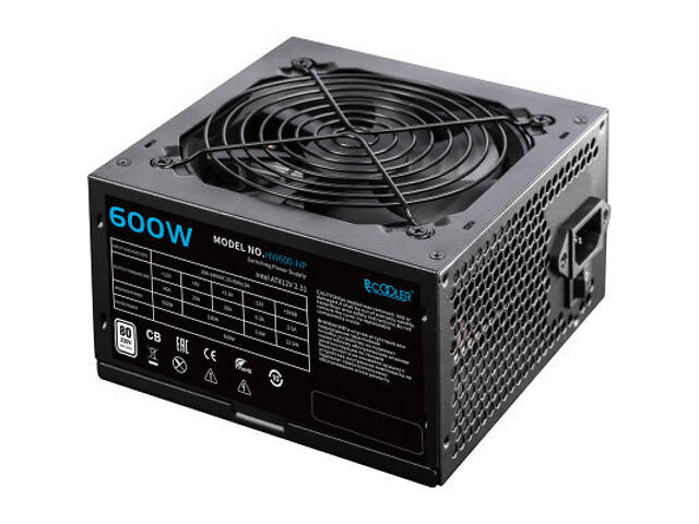 Блок живлення PcСooler 600W (HW600-NP) - Фото 1