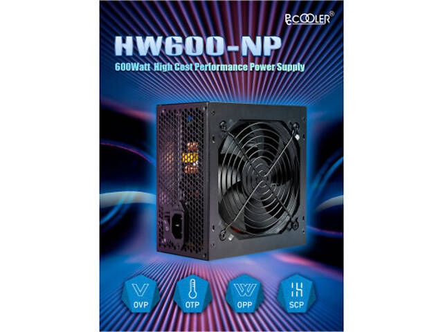Блок живлення PcСooler 600W (HW600-NP) - Фото 2