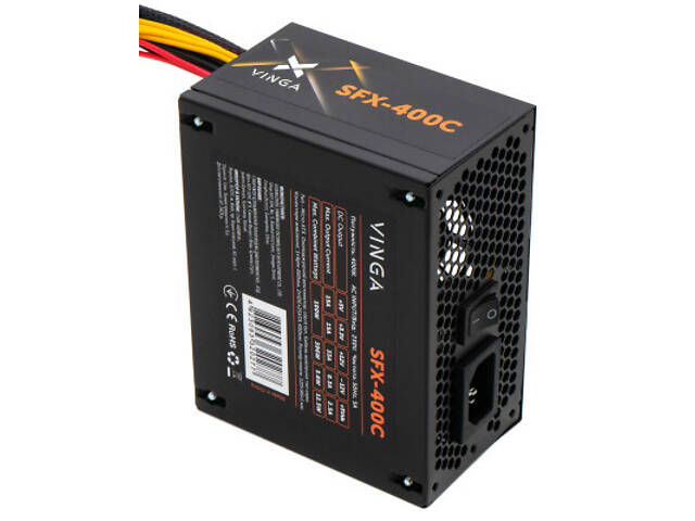 Блок живлення Vinga 400W OEM (SFX-400С) - Фото 5