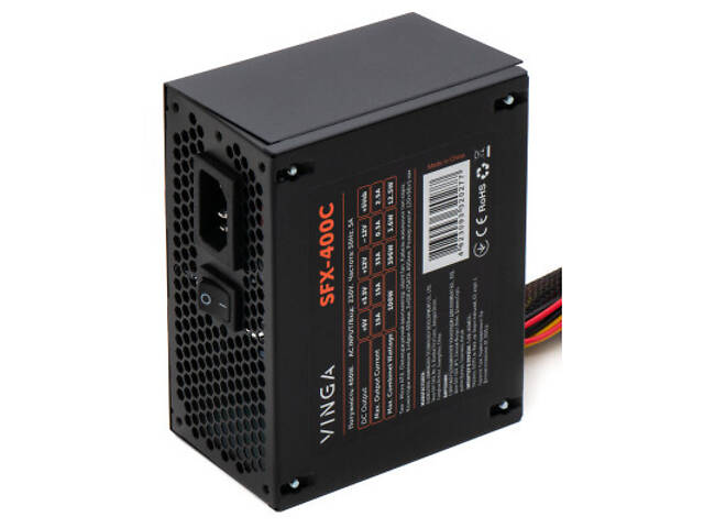 Блок живлення Vinga 400W OEM (SFX-400С) - Фото 6