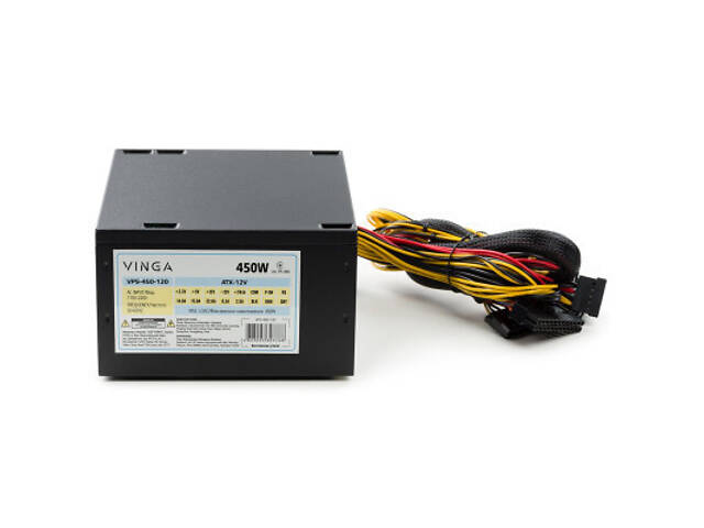 Блок живлення Vinga 450W OEM (VPS-450-120) - Фото 7