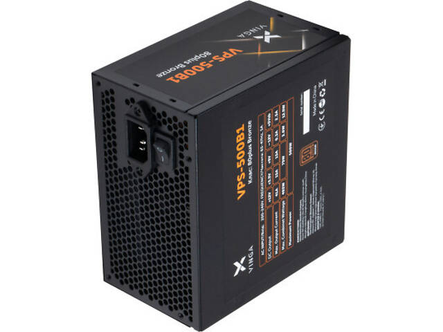 Блок живлення Vinga 500W (VPS-500B1) - Фото 2