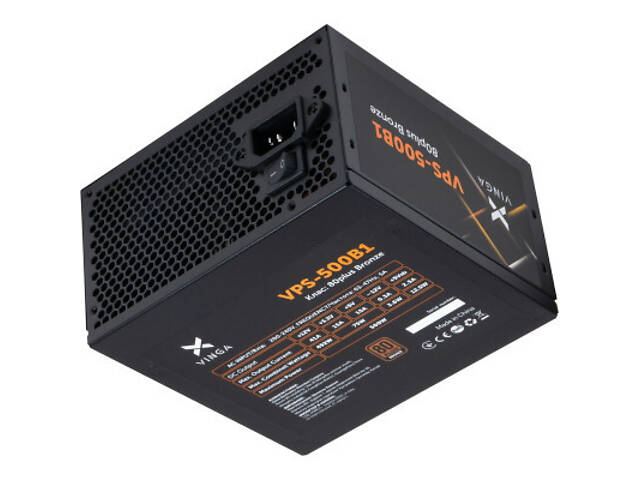 Блок живлення Vinga 500W (VPS-500B1) - Фото 8