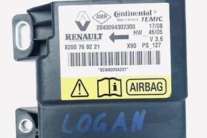 Блок управления AirBag Renault Dacia Logan 8200769221