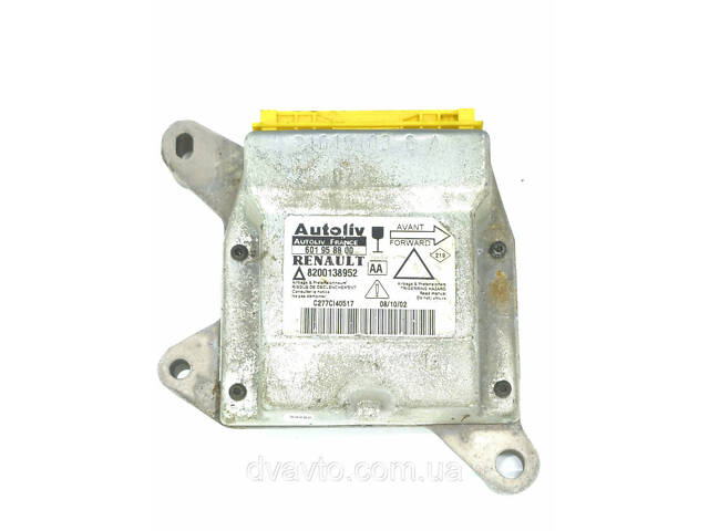 Блок управления AirBag Renault Laguna 8200138952 21619087 - Фото 1