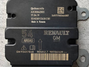 Блок управления AirBag Renault Trafic 985106142R A2C80862803