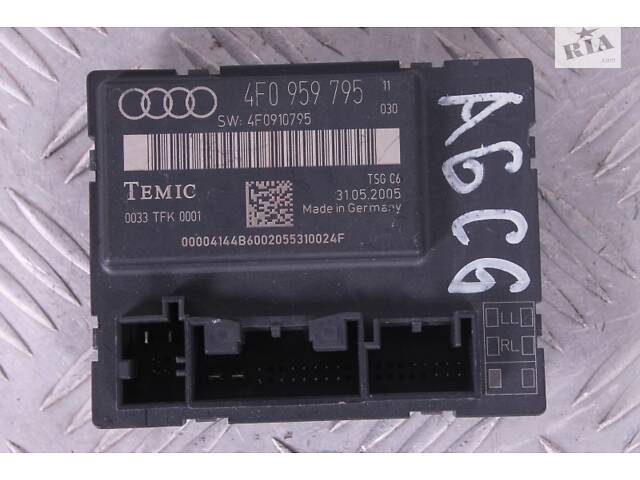 Блок управления двери Audi A6 C6 2004-2011