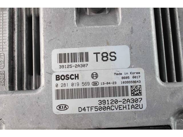 Блок управления двигателем 1.7 TDI Kia Optima (TF) 2010-2016 391202A307 - Фото 4