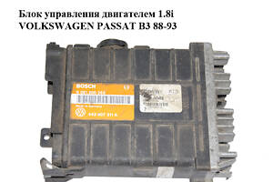 Блок керування двигуном 1.8i VOLKSWAGEN PASSAT B3 88-93 (ФОЛЬКСВАГЕН ПАСАТ В3) (0261200263, 443907311A)