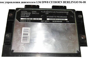 Блок управления двигателем 1.9d DW8  CITROEN BERLINGO 96-08 (СИТРОЕН БЕРЛИНГО) (R04080035B, 9650360480, 9650359580)