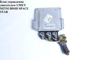 Блок управления двигателем 1.9DCI MITSUBISHI SPACE STAR 01-04 (МИТСУБИСИ СПЕЙС СТАР) (MR507872, 0281010438, 8200066001)