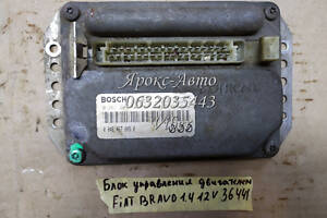 Блок управления двигателем FIAT BRAVO 1.4 12V BOSCH  000036441