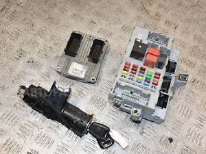 Блок управления двигателем комплект Fiat Doblo 1.4 8V 2000-2009 51798636 392696