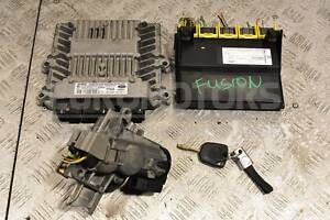 Блок управления двигателем комплект Ford Fusion 1.4tdci 2002-2012