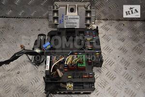 Блок управления двигателем комплект Peugeot 206 1.4 16V 1998-2012