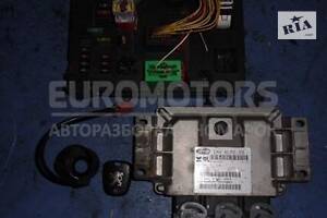 Блок управления двигателем комплект Peugeot 307 1.4 16V 2001-2008 9647498180 18698