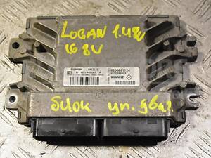 Блок керування двигуном Renault Logan 1.4 8V, 1.6 8V 2005-2014