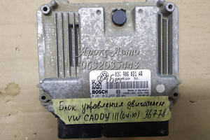 Блок керування двигуном VW CADDY III (04-10) 000036778