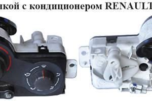Блок управления печкой с кондиционером RENAULT KANGOO 08-12 (РЕНО КАНГО) (7701209825)