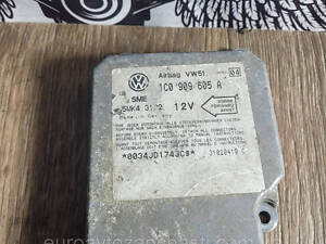 Блок управління AirBag Volkswagen T5 Фольксваген Транспортер Т5 2003-2009, 1C0909605A