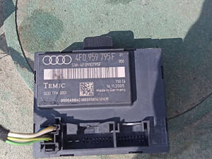 Блок управління двері задній лівий електро Audi A6 C6 2004-2011 4F0959795F, 30958