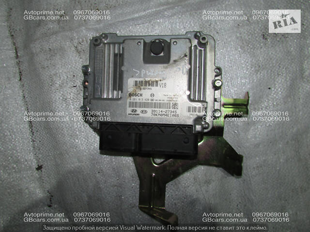 Блок управления двигателем ECU Hyundai Tucson 2004-2014 BOSCH 70KM0M4EI06S